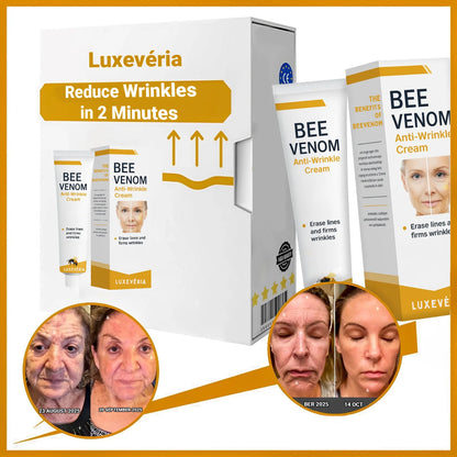 Luxevéria — Smooth the Look of Wrinkles in 2 minutes — Fast, effective anti-ageing serum — save time and money
