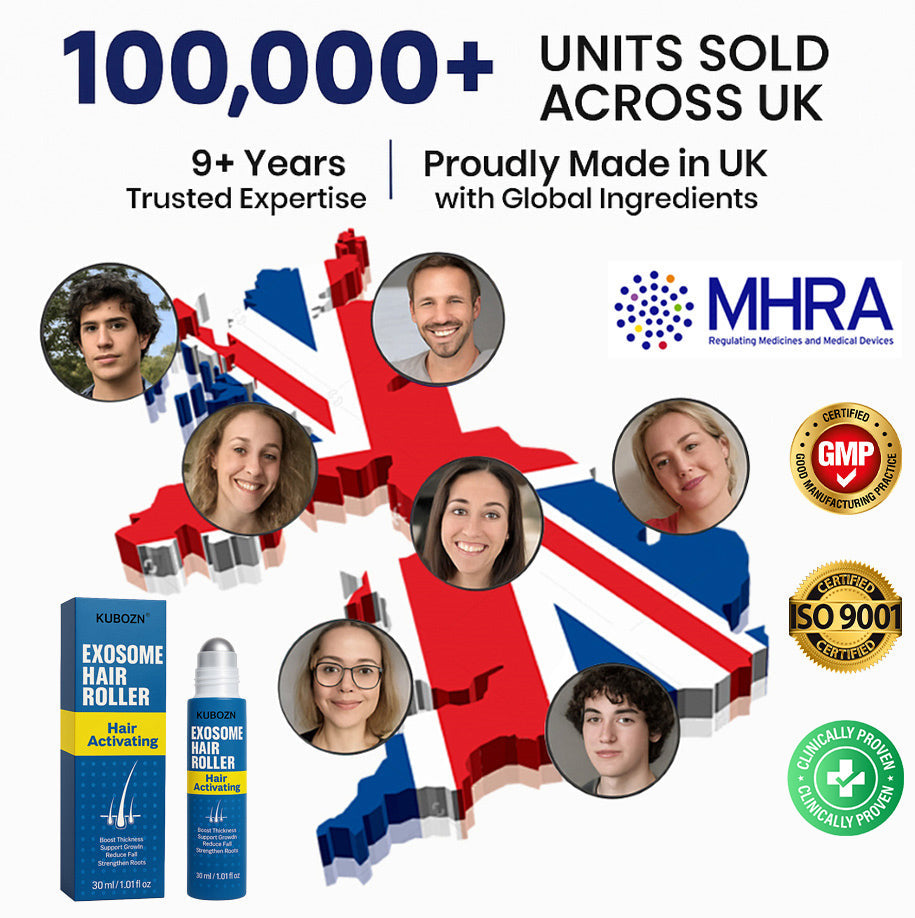 KUBOZN® Exosome Hair Signal Activator – See Visible Improvement Faster⚡