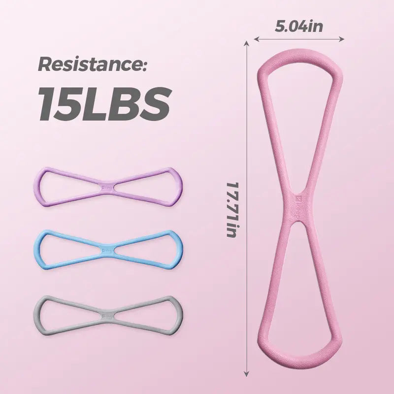 Resistance Bands Figure 8 Exercise Bands for Women