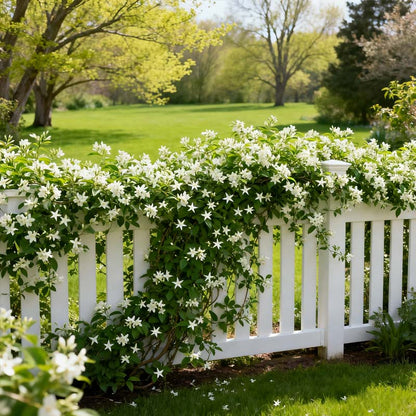 🏆 75K+ SOLD! 🌿❄️ Midnight Perfume Jasmine Seeds – Winter Planting, Perennial Blooms & Fragrant Garden Elegance 🌸(Only seeds ,without flower pot)