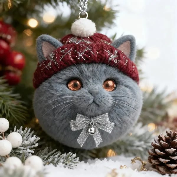 Cute pet Christmas Ornament