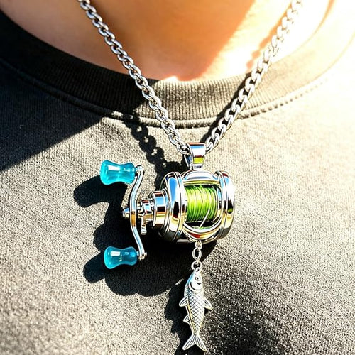 🔥49% OFF🎣Fishing Reel Jewelry Set