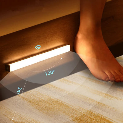 🔥Only $4.99 Last Day Promotion!💡-  Punch-free Smart Sensor Magnetic Rechargeable LED Lights