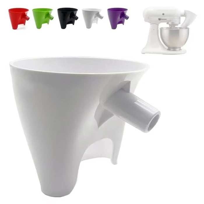 🔥LAST DAY 49% OFF - ✨Flour Funnel for Kitchen Stand Mixer
