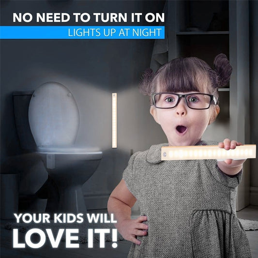 🔥Only $4.99 Last Day Promotion!💡-  Punch-free Smart Sensor Magnetic Rechargeable LED Lights