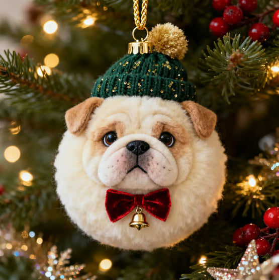 Cute pet Christmas Ornament