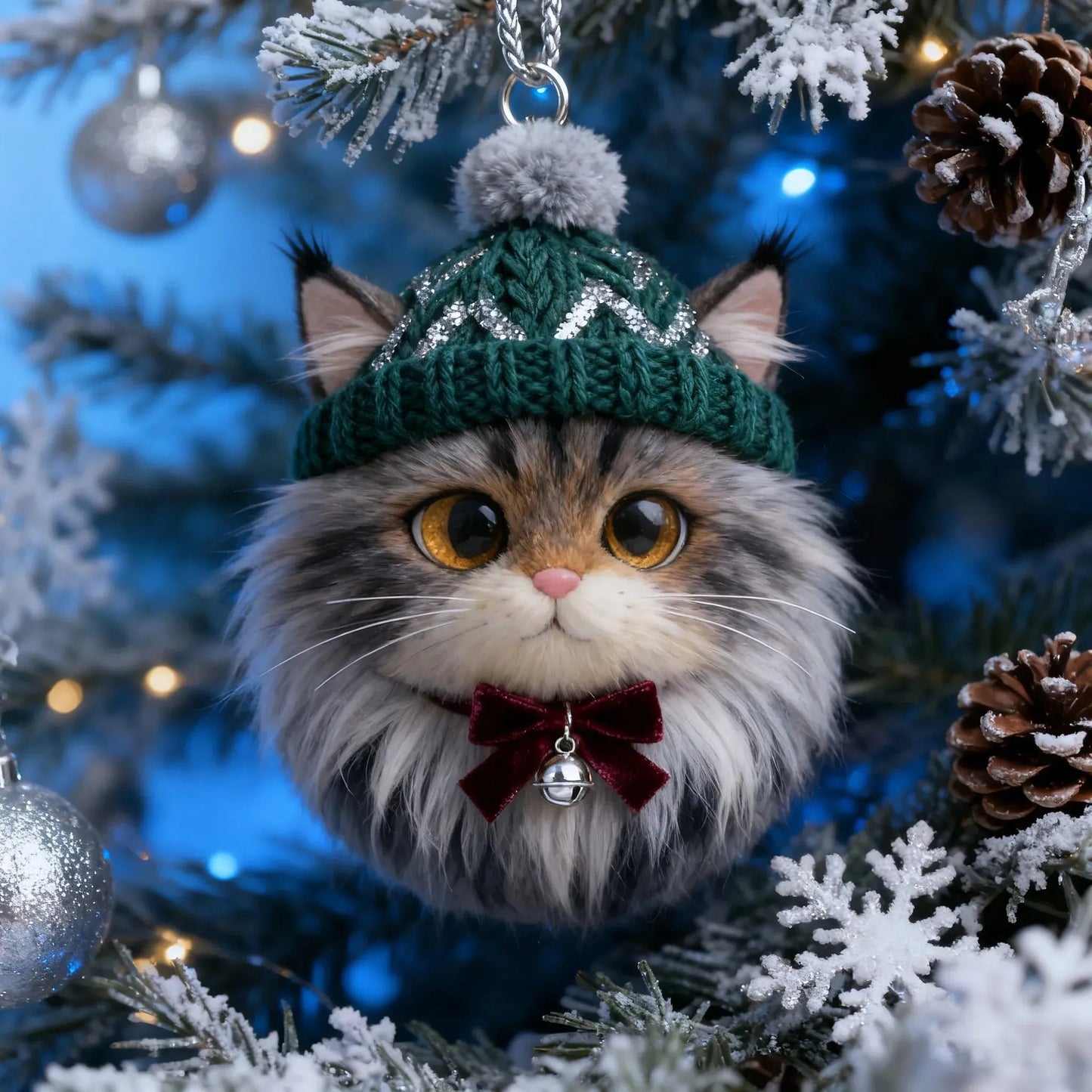 Cute pet Christmas Ornament