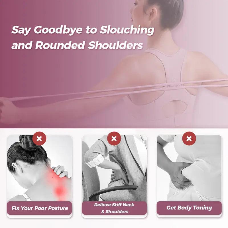 Resistance Bands Figure 8 Exercise Bands for Women