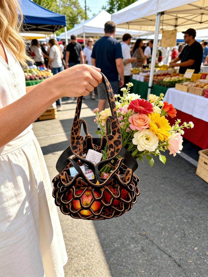 🔥Last Week Promotion 49% OFF 👜The Zest Bag - Handmade Leather Folding Tote Bag (🔥Same as in the video)