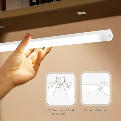 🔥Only $4.99 Last Day Promotion!💡-  Punch-free Smart Sensor Magnetic Rechargeable LED Lights