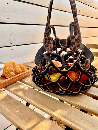 🔥Last Week Promotion 49% OFF 👜The Zest Bag - Handmade Leather Folding Tote Bag (🔥Same as in the video)