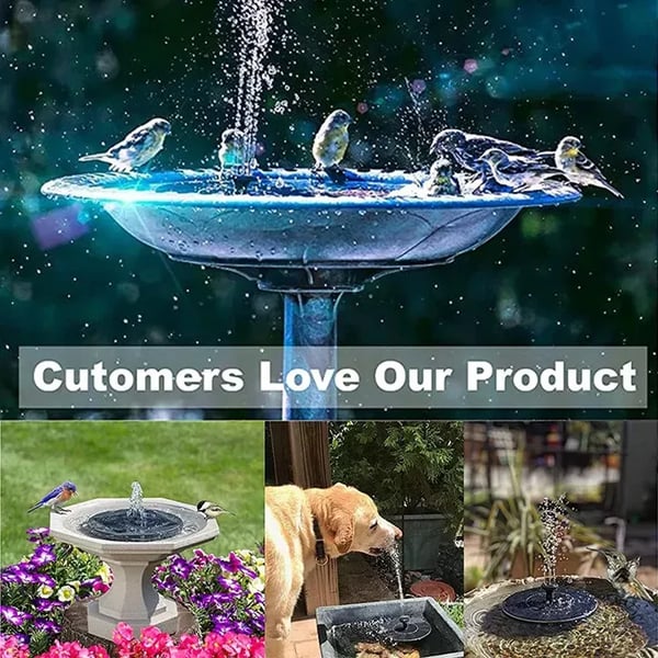 📢Hot Sales 50% OFF🏆Solar-powered  fountains🌞